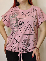 Футболка Kosta 1703 pink - делук