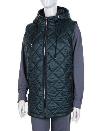 Жилетка Sdf A01-1 d.green - делук