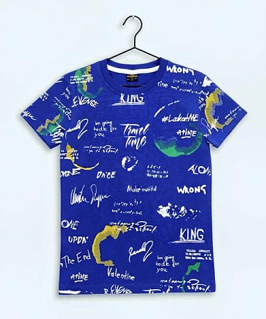 Футболка Dino DN351 blue - делук