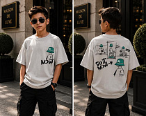 Футболка Major Kids 3713 grey - делук