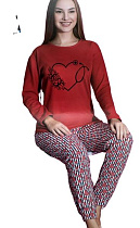 Пижама Homewear 15322 red - делук