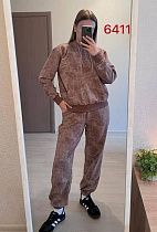 Костюм Спорт Fsn 6411 brown - делук