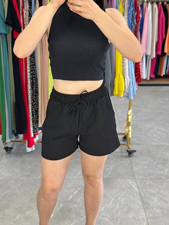 Шорты Arina 5160 black - делук