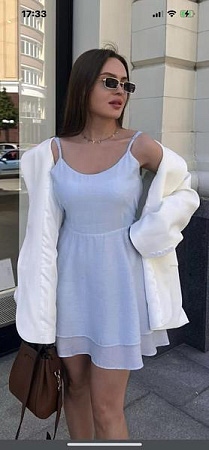 Сарафан Nefertiti 1188 l.blue - делук