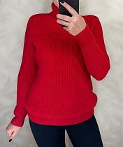 Свитер Levisha 26421 red - делук