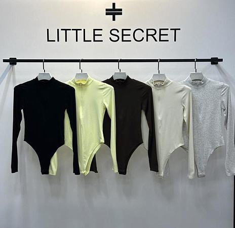 Боди Little Secret K015 l.grey - делук