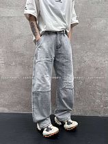 Джинсы God Baron 8017 grey - делук