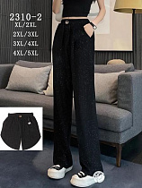 Штаны Спорт Kenalin 2310-2 black - делук