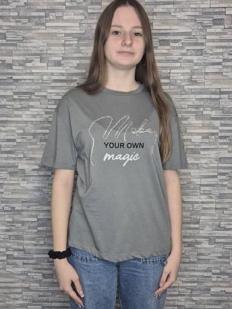 Футболка Newe NW427 grey - делук