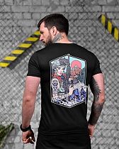 Футболка Madoka 909 black - делук