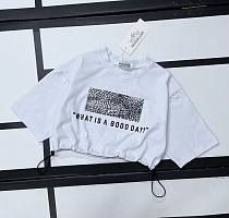 Топ Kosmy 522 white-black - делук