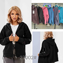 Кофта Спорт Jjf 27002 grey - делук