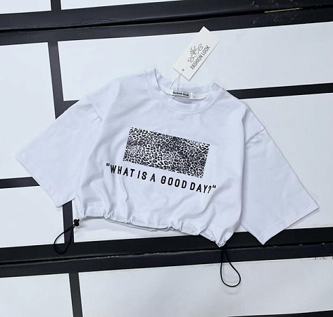 Топ Kosmy 522 white-black - делук