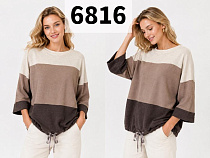 Свитер Gertie 6816 brown - делук