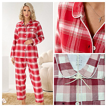 Пижама Trikotag T124 red - делук