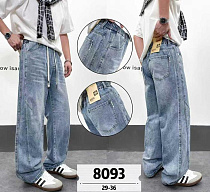 Джинсы God Baron 8093 l.blue - делук