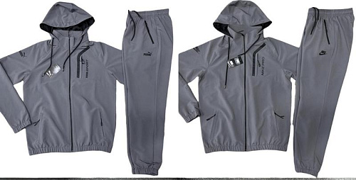 Костюм Спорт Sevim SV3534P grey - делук