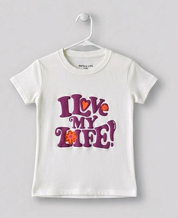 Футболка Dino DN74 white - делук