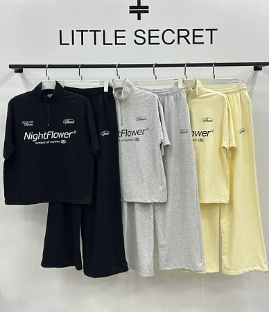 Костюм Спорт Little Secret 500466 black - делук