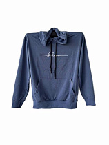 Худи Alia 3106 blue - делук