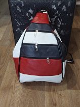 Рюкзак Best Bags MS71 white-red - делук