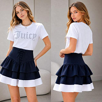 Юбка Karolina KR475 navy - делук