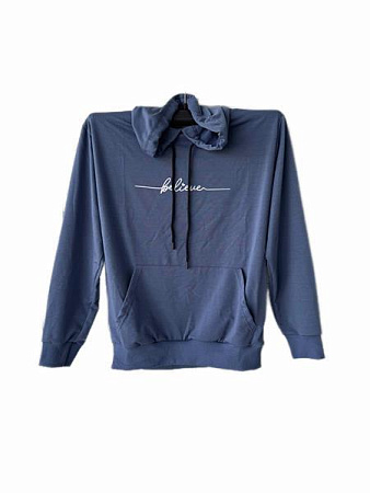 Худи Alia 3106 blue - делук
