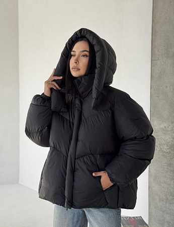 Пуховик Trend 2540 black - делук