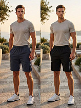 Шорты Samo 25002 grey - делук