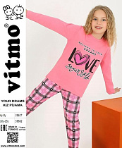 Пижама Disneyopt Kids 38682 pink - делук