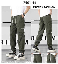 Штаны Спорт Baron Jeans 2501-4 khaki - делук