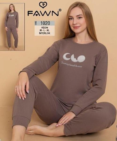 Пижама Romeo Life 1020 brown - делук