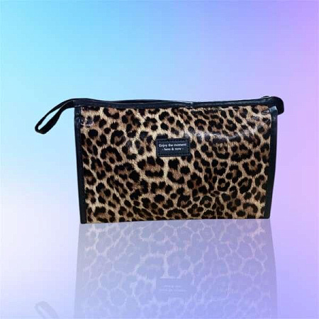 Косметичка Luna-Bag 25-183 brown-beige - делук