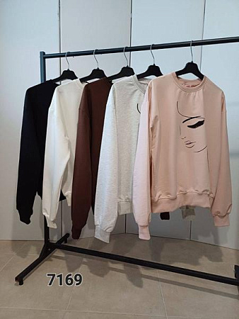 Свитер Fsn 7169 white - делук