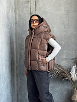 Жилетка Style Nadezhda 2536 beige - делук