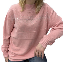 Свитер Elena&Vika 24070 peach - делук