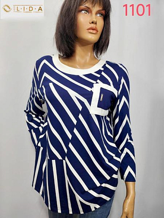 Свитер Lida 1101 blue - делук