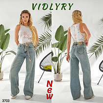 Джинсы Vidlyry 3703 l.blue - делук