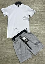Костюм Mirwear Kids 284-3-285 grey-white - делук