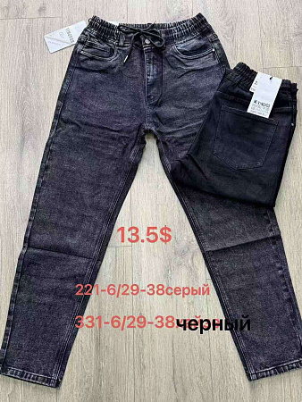 Джинсы God Baron 221-6 grey - делук