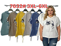 Футболка Monarlir 7632 yellow - делук