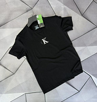 Футболка Rassul 67004 black - делук