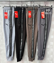 Штаны Спорт Shon S2363 l.grey - делук