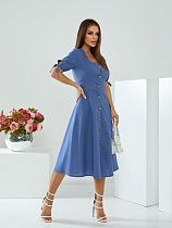 Платье Deliv 573 blue - делук