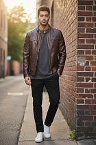 Куртка Liopt L08 brown - делук