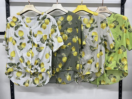 Рубашка Style Nadezhda 8649 l.green - делук