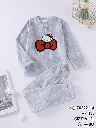 Пижама Estima 70372-1 l.grey - делук