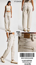 Джинсы Jeans Style 3066-4S6-172 beige - делук