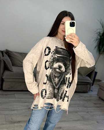 Свитер S.Style 92-2 beige - делук