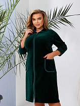Халат Lindros LD78 green - делук